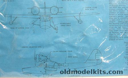 Execuform 1/72 Douglas Dolphin Series Amphibian - Bagged plastic model kit